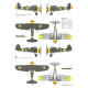 Techmod 48090 1/48 Pzl P-11c Polish Fighter Aircraft Wet Decal Wwii