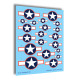 Techmod 48105 1/48 Us National Insignia June 1943 To July 1943 Wet Decal Wwii