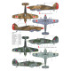 Techmod 48116 1/48 Hawker Hurricane Iic British Fighter Aircraft Wet Decal Wwii