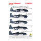 Techmod 72002 1/72 Grumman F6f-3 Hellcat Us Fighter 1944 Wet Decal Wwii