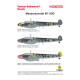 Techmod 72003 1/72 Messerschmitt Bf 110d Norway 1940-1941 Aircraft Wet Decal Wwii