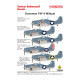 Techmod 72004 1/72 Grumman F4f-4 Wildcat Us Fighter 1942 Wet Decal Wwii