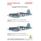 Techmod 72018 1/72 Vought F4u-1a Corsair Us Fighter Bomber 1944 Wet Decal Wwii