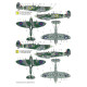 Techmod 72033 1/72 Supermarine Spitfire Mk Vb Polish Figher Aircraft Wet Decal