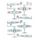Techmod 72036 1/72 Messerschmitt Bf 108 Taifun Aircraft Wet Decal Wwii