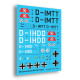Techmod 72039 1/72 Messerschmitt Bf 108 Taifun Aircraft Wet Decal Wwii