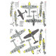 Techmod 72051 1/72 Messerschmitt Bf 109g-2 German Fighter Aircraft Wet Decal Ww2