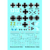 Techmod 72052 1/72 Messerschmitt Bf-109e-4 1940 Aircraft Wet Decal Wwii