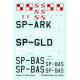 Techmod 72053 1/72 Fieseler Fi-156c Storch 1940 Aircraft Wet Decal Post-wwii W/Mask
