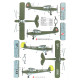 Techmod 72053 1/72 Fieseler Fi-156c Storch 1940 Aircraft Wet Decal Post-wwii W/Mask