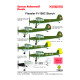 Techmod 72053 1/72 Fieseler Fi-156c Storch 1940 Aircraft Wet Decal Post-wwii W/Mask
