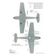 Techmod 72055 1/72 Stencils For Messerschmitt Bf-109e Aircraft Wet Decal