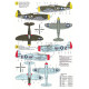 Techmod 72105 1/72 Republic P-47d Thunderbolt Us Fighter Aircraft Wet Decal 1944