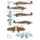 Techmod 72121 1/72 Pzl P-37 A/B Moose Polish Bomber Aircraft Wet Decal Wwii