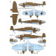 Techmod 72121 1/72 Pzl P-37 A/B Moose Polish Bomber Aircraft Wet Decal Wwii