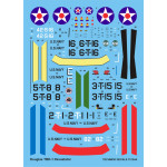 Techmod 72134 1/72 Douglas Tbd-1 Devastator Us Torpedo Bomber Wet Decal W/Masks