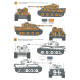Techmod 72808 1/72 Pz Kpfw Vi Tiger Ausf E Tank Early Production Wet Decal 1943