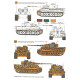 Techmod 72808 1/72 Pz Kpfw Vi Tiger Ausf E Tank Early Production Wet Decal 1943