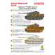 Techmod 72808 1/72 Pz Kpfw Vi Tiger Ausf E Tank Early Production Wet Decal 1943