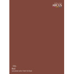 Arcus A358 Acrylic Paint Royal Air Force Red Saturated Color
