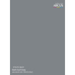 Arcus A573 Acrylic Paint Fs 36231 Dark Gull Gray Saturated Color