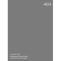 Arcus A254 Acrylic Paint Psu Ukraine Ral 7037 Dusty Grey Saturated Color