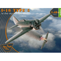 Clear Prop 4813 1/48 I 16 Type 5 In The Sky Of China Plastic Model Aircraft