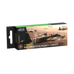 Arcus A3015 Acrylic paints set RAF Operation Market Garden 6 colors in set 10ml