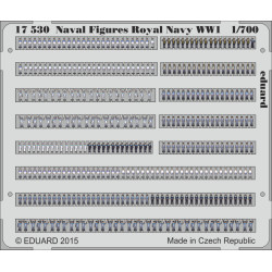 Eduard 17530 1/700 Naval Figures Royal Navy 1/700 Photo-Etched for Ships Photo etched set