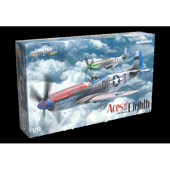 Eduard 2147 1/72 ACES OF THE EIGHTH DUAL COMBO Plastic for Aircraft