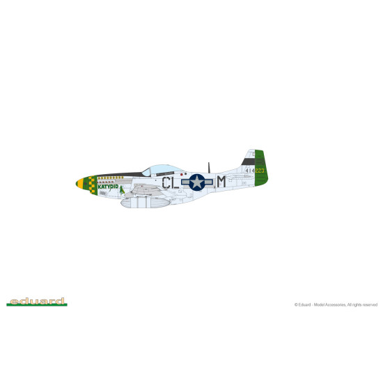 Eduard 2147 1/72 ACES OF THE EIGHTH DUAL COMBO Plastic for Aircraft