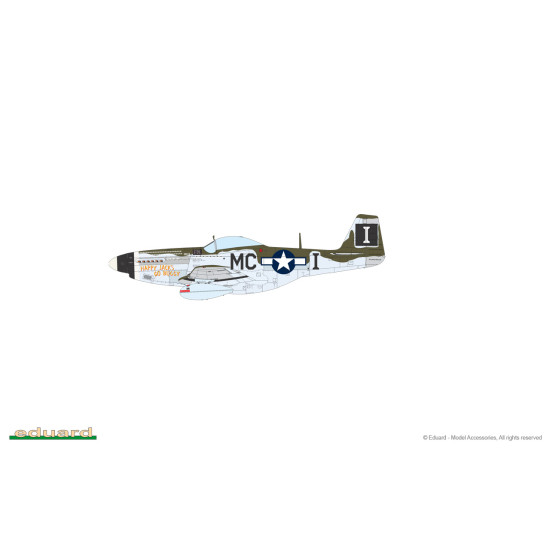 Eduard 2147 1/72 ACES OF THE EIGHTH DUAL COMBO Plastic for Aircraft