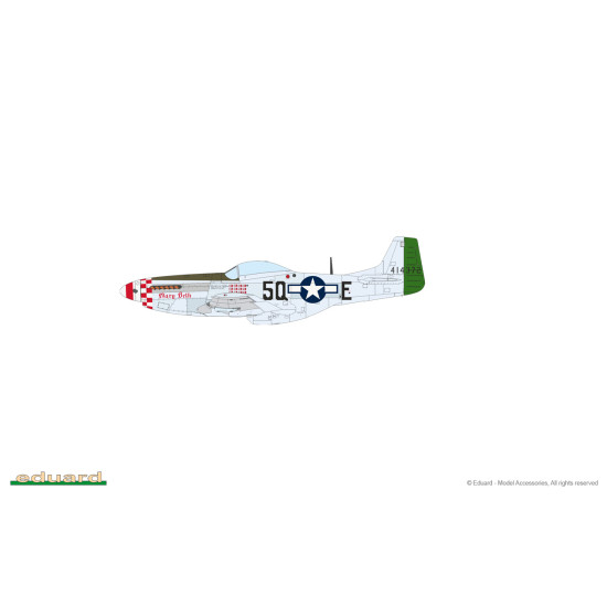 Eduard 2147 1/72 ACES OF THE EIGHTH DUAL COMBO Plastic for Aircraft