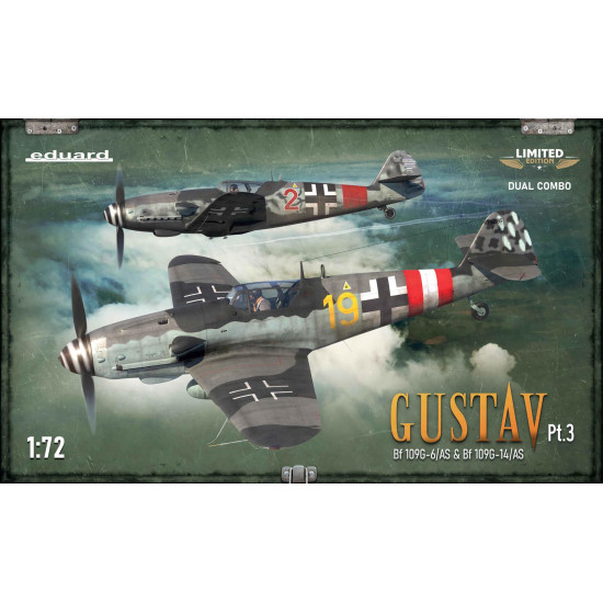 Eduard 2150 1/72 GUSTAV Pt. 3 DUAL COMBO Plastic for Aircraft Limited edition