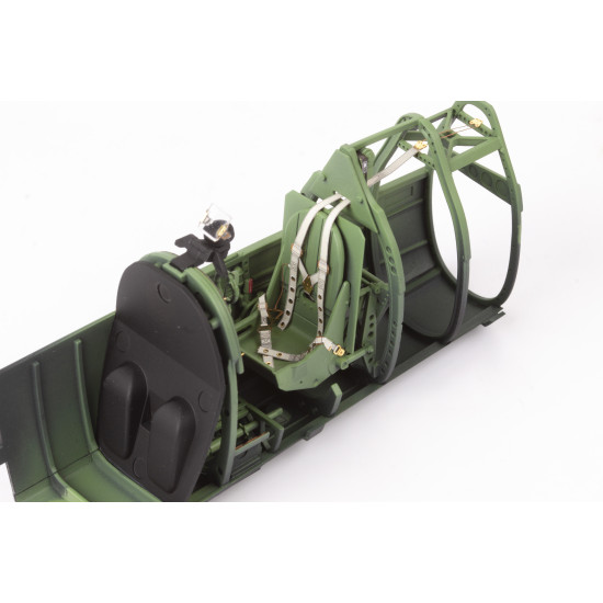 Eduard 23037 1/24 Spitfire Mk.IXc seatbelts STEEL Photo-Etched for Aircraft Photo etched set