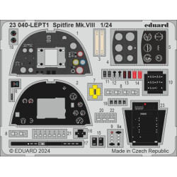 Eduard 23040 1/24 Spitfire Mk.VIII AIRFIX Photo-Etched for Aircraft