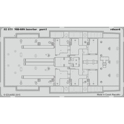Eduard 32371 1/35 MH-60S interior Photo-Etched for Aircraft Photo etched set
