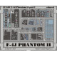 Eduard 32530 1/32 F-4J Photo-Etched for Aircraft Photo etched set