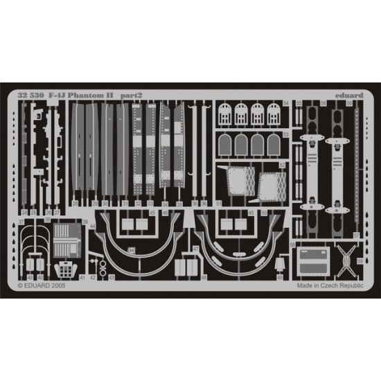 Eduard 32530 1/32 F-4J Photo-Etched for Aircraft Photo etched set