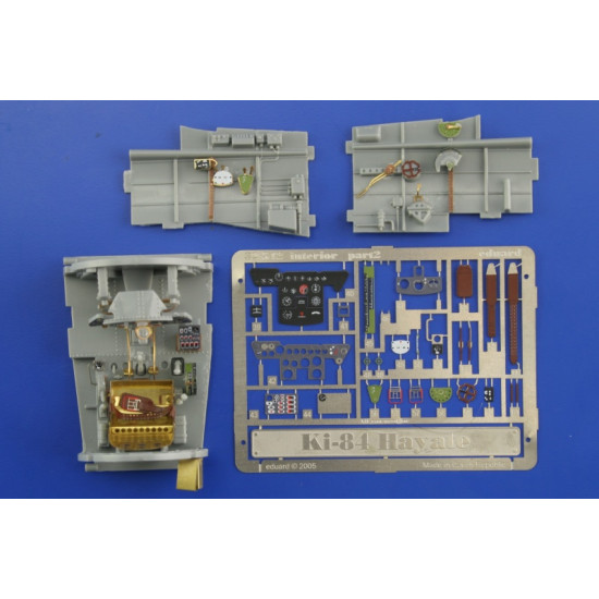 Eduard 32542 1/32 Ki-84 Hayate interior Photo-Etched for Aircraft Photo etched set Eduard 32542 1/32 Ki-84 Hayate interior Photo-Etched for Aircraft Photo etched set