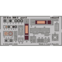 Eduard 32645 1/32 DH-2 Photo-Etched for Aircraft Photo etched set