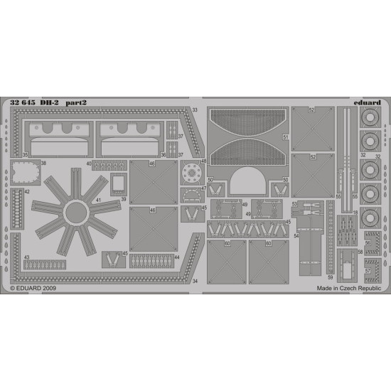 Eduard 32645 1/32 DH-2 Photo-Etched for Aircraft Photo etched set