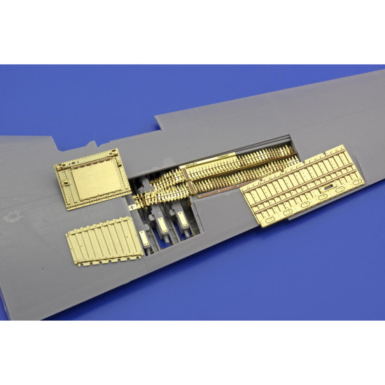 Eduard 32721 1/32 P-51D gun bay late Photo-Etched for Aircraft Photo etched set