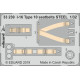 Eduard 33239 1/32 I-16 Type 10 seatbelts STEEL Photo-Etched for Aircraft Zoom set
