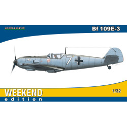 Eduard 3402 1/32 Bf 109E-3 Plastic for Aircraft Weekend edition