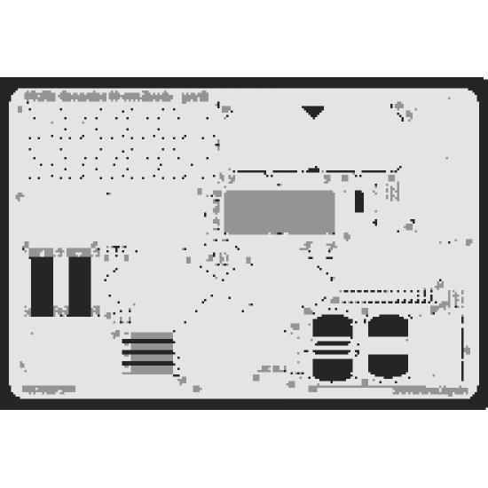 Eduard 35251 1/35 Chevrolet 30 cwt Truck Photo-Etched for AFV Photo etched set