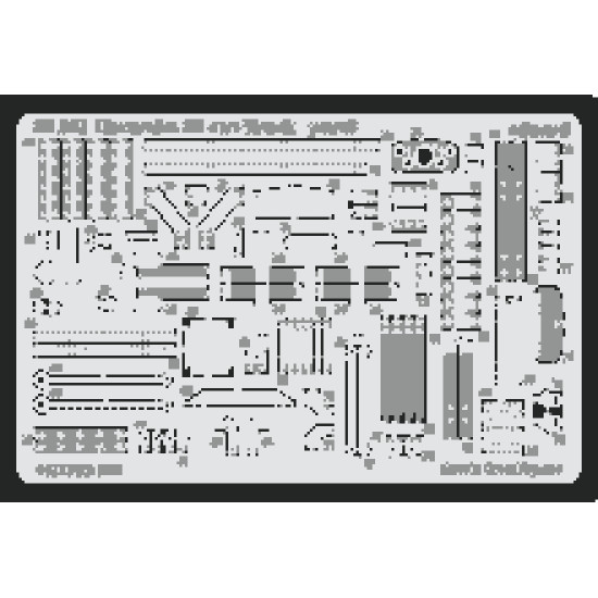 Eduard 35251 1/35 Chevrolet 30 cwt Truck Photo-Etched for AFV Photo etched set