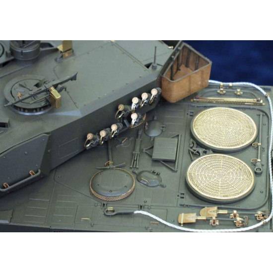 Eduard 35340 1/35 Leopard 2A5 Photo-Etched for AFV Photo etched set Eduard 35340 1/35 Leopard 2A5 Photo-Etched for AFV Photo etched set