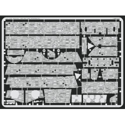 Eduard 35379 1/35 Zimmerit Elefant/Ferdinand Photo-Etched for AFV Photo etched set