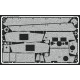 Eduard 35404 1/35 Zimmerit King Tiger Photo-Etched for AFV Photo etched set Eduard 35404 1/35 Zimmerit King Tiger Photo-Etched for AFV Photo etched set